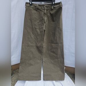 Universal Threqds Green Wide-Leg Pants For Women Sz 14 See Pictures For Details